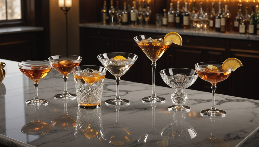 Das passende kristall cocktailglas richtig auswaehlen